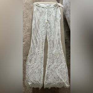 Missguided Premium Lace Beach Pants